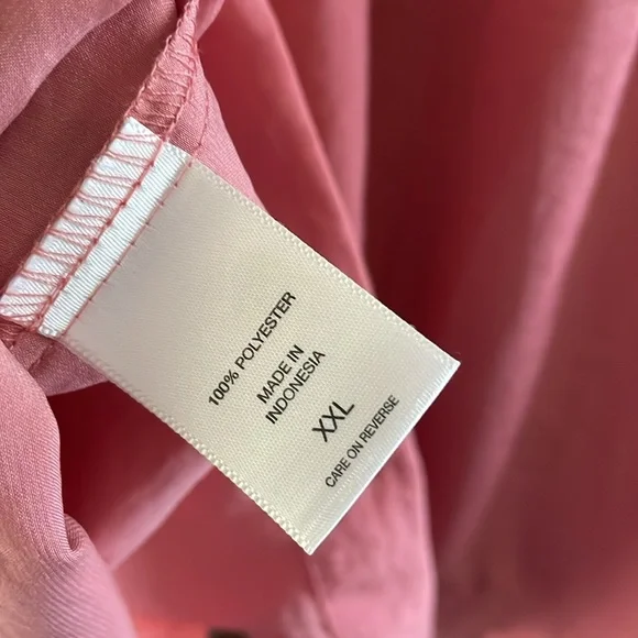 Soho Coral Pleated Tank Top - Picture 5 of 5